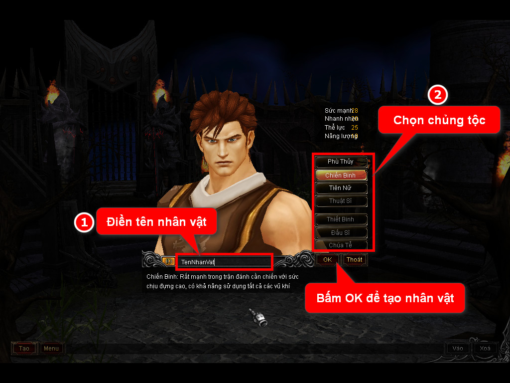 Chức năng chính của Game MU Pháp Sư Chức năng chính của Game MU Pháp Sư